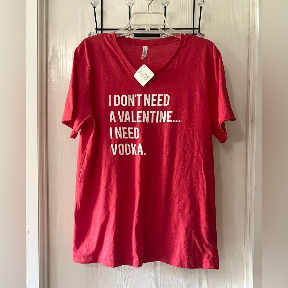 Bella Canvas Red Valentine Tee